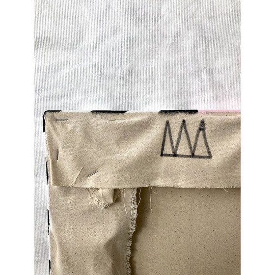 Image 1 of Vintage-Mischtechnik auf Leinwand "Mateo Andrea" von Razzle Dazzle, 2022