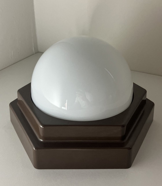 Image 1 of Ove - Lampe - Glas - Space Age Deckenleuchte