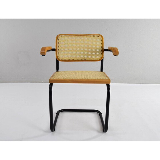 Image 1 of Vintage-Stuhl Modell B64 aus Buchenholz von Marcel Breuer, Italien 1970