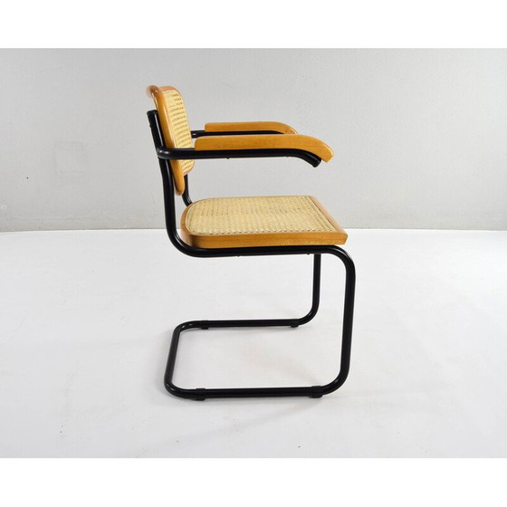 Image 1 of Vintage-Stuhl Modell B64 aus Buchenholz von Marcel Breuer, Italien 1970