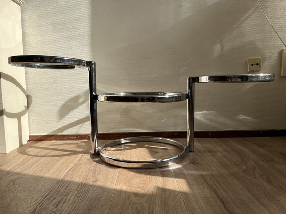 Image 1 of Vintage Leitmotiv "Double Swivel" Couchtisch