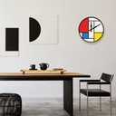 Cloudnola Composition Mondriaan Uhr