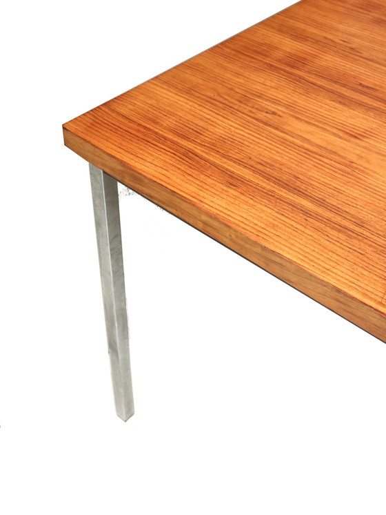 Image 1 of Vintage Palisander Eckschreibtisch von Nipu aus den 1960er Jahren