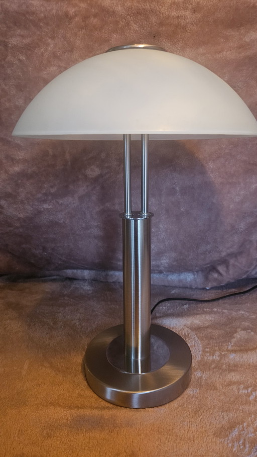 Postmoderne Pilz-Tischleuchte Wofi Leuchten