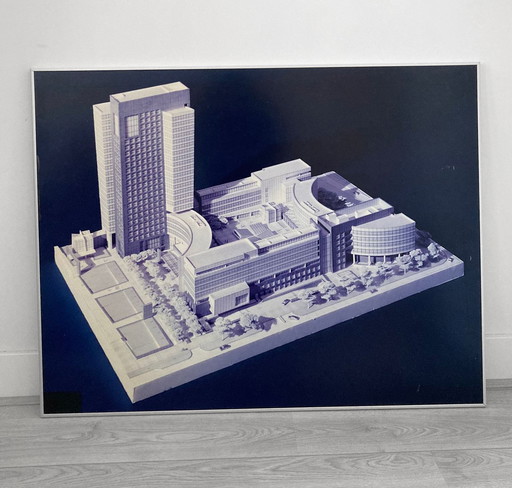 97X78 cm. Maßstabsgetreues Modell Poster