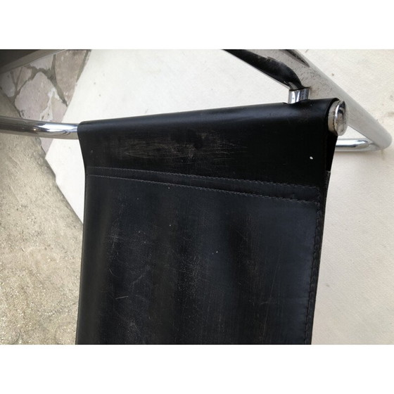 Image 1 of Vintage-Sessel aus Rohr und Leder von Marcel Breuer