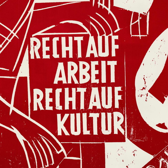 Image 1 of Mai 1978 - Recht auf Arbeit, Recht auf Kultur poster