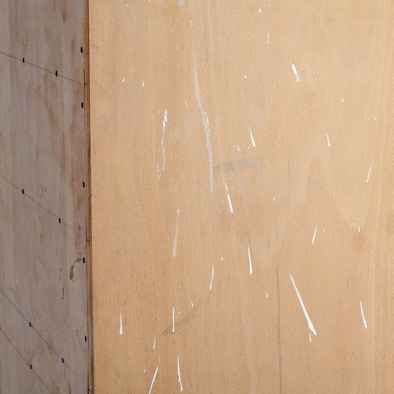 Image 1 of Vintage Eiche Bücherregal Kartenschrank,1960