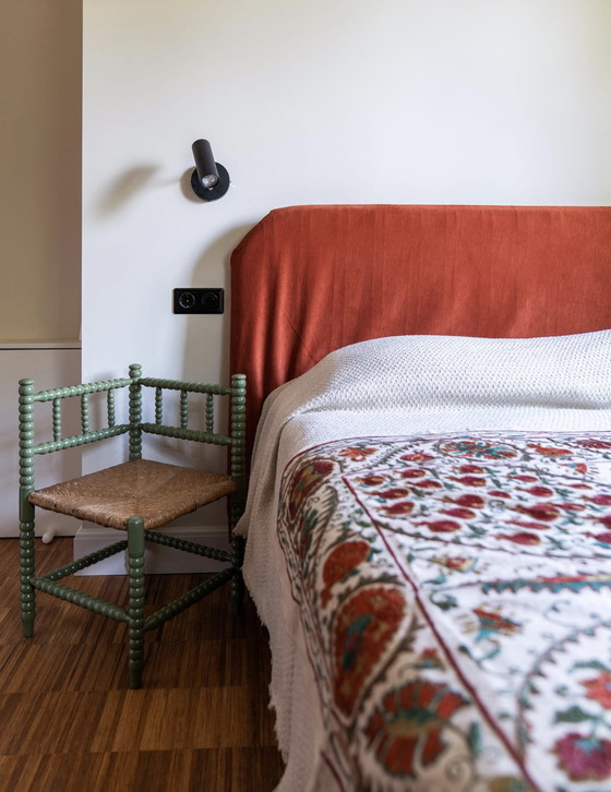 Image 1 of Bobbin Eckstuhl orange/kupfer