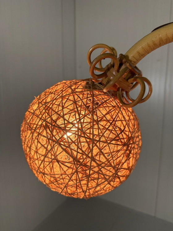 Image 1 of Rattan Stehlampe 1950'S