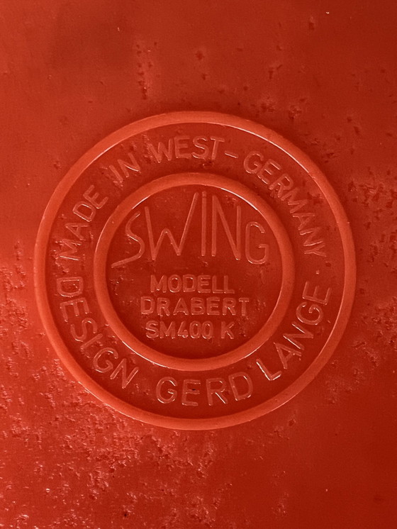 Image 1 of Satz von 5 Kunststoff-Schaukelstühlen Sm 400 Gerd Lange