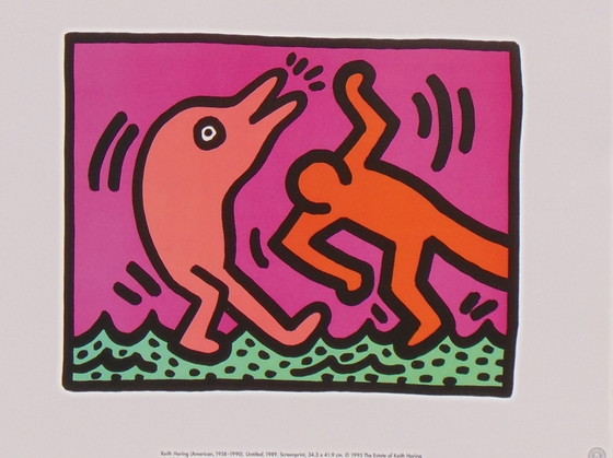 Image 1 of Keith Haring - Ohne Titel 1989