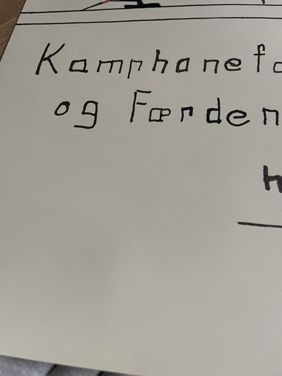 Image 1 of Asger Jorn (1914-1973), Spejderplakat, Gedruckt in Dänemark