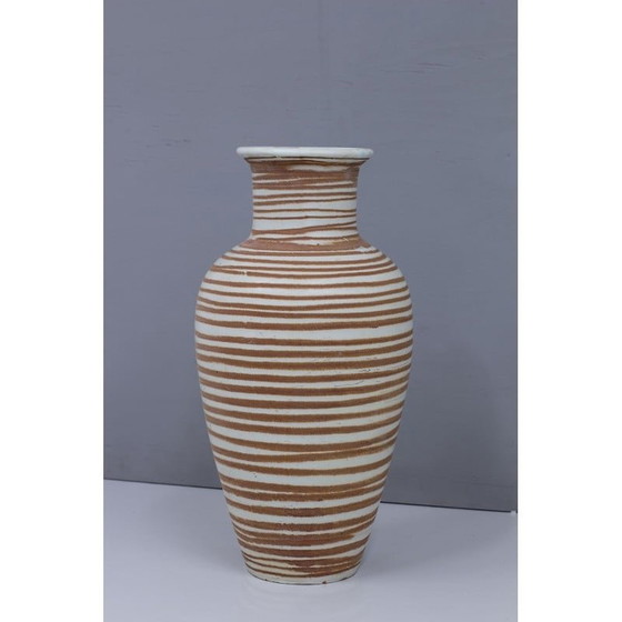 Image 1 of Bodenvase aus Terrakotta von Anna-Lisa Thomson für Upsala Ekeby, Schweden 1940er Jahre