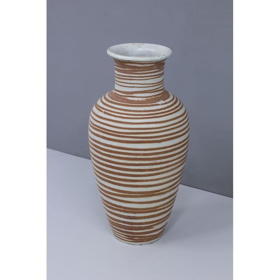 Image 1 of Bodenvase aus Terrakotta von Anna-Lisa Thomson für Upsala Ekeby, Schweden 1940er Jahre