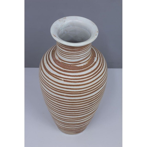 Image 1 of Bodenvase aus Terrakotta von Anna-Lisa Thomson für Upsala Ekeby, Schweden 1940er Jahre