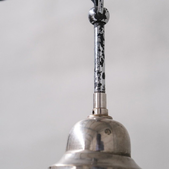 Image 1 of Pendelleuchte aus Opalglas, Frankreich 1930