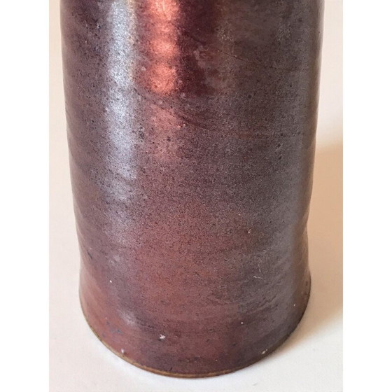 Image 1 of Große Vintage-Vase von Henri Durennburger 1970