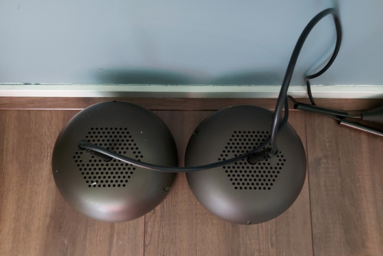 Image 1 of 2x Dieter White für STAFF braune Hängelampe