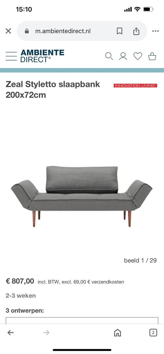 Image 1 of Innovation Schlafsofa