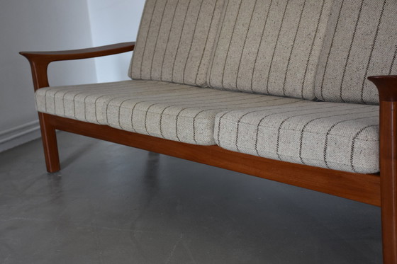 Image 1 of Dänisches Mid-Century Teak Sofa Von Juul Kristensen