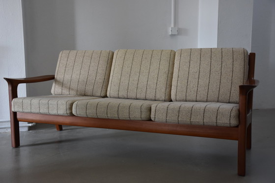 Image 1 of Dänisches Mid-Century Teak Sofa Von Juul Kristensen