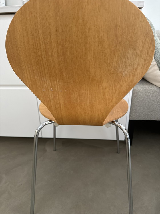 Image 1 of 4x Arne Jacobsen Design stoel