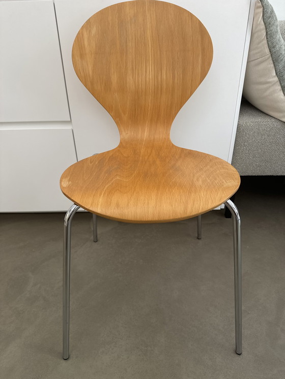 Image 1 of 4x Arne Jacobsen Design stoel