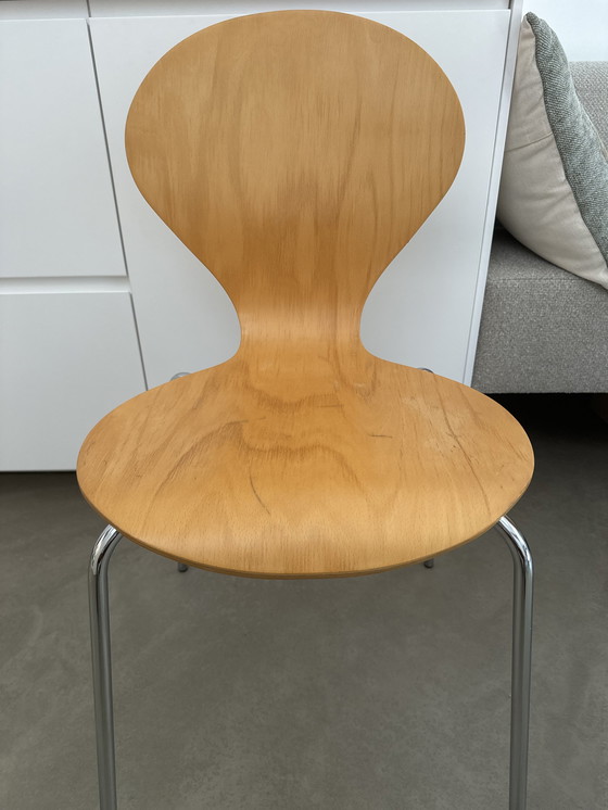 Image 1 of 4x Arne Jacobsen Design stoel