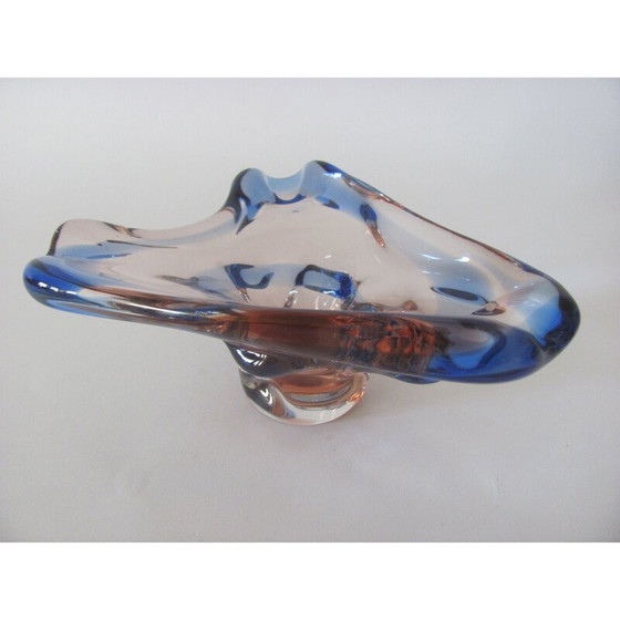 Image 1 of Zigarren-Aschenbecher aus Glas, Tschechoslowakei 1960