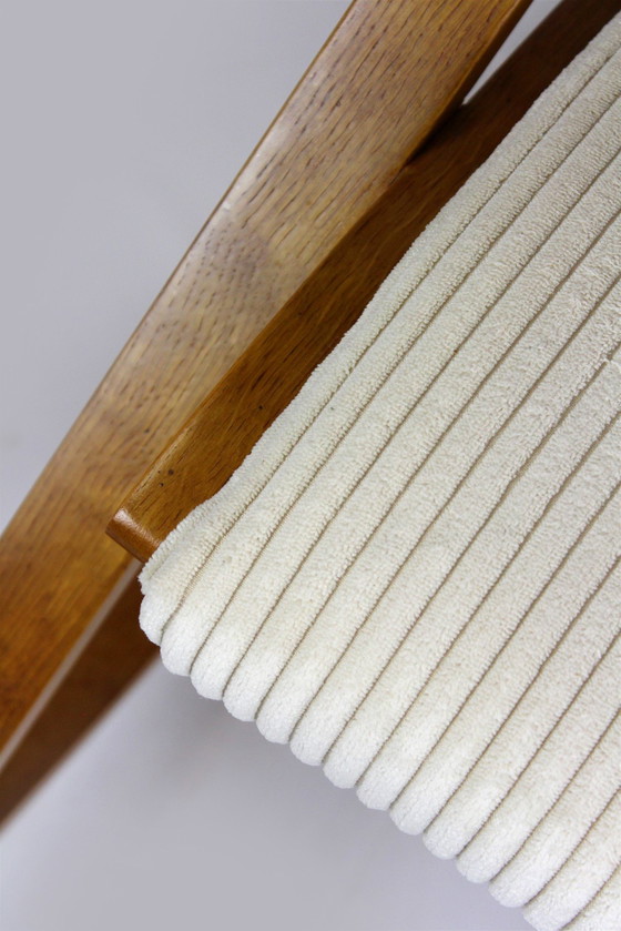 Image 1 of Restaurierter Mid-Century-Schaukelstuhl aus Sperrholz von L. Volak für Drevopodnik Holesov, 1960er Jahre