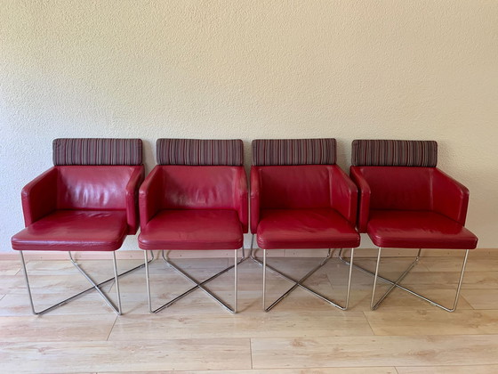 Image 1 of 4x Leolux Designstuhl „Gabija“.
