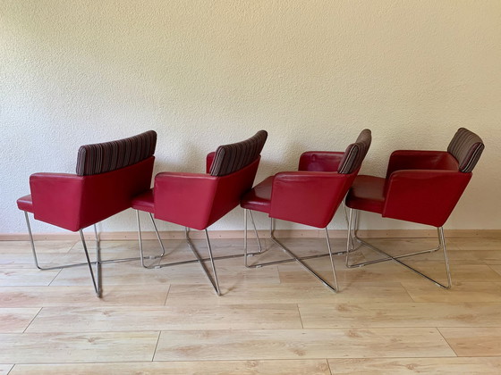 Image 1 of 4x Leolux Designstuhl „Gabija“.