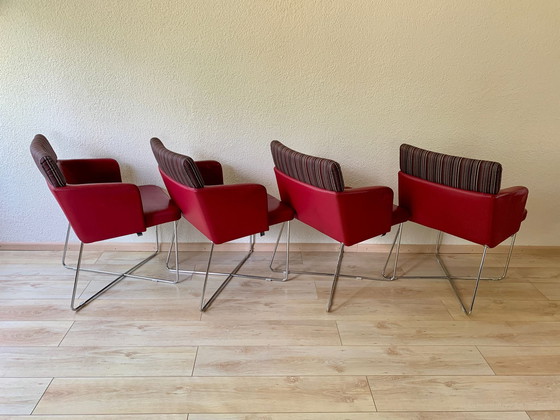 Image 1 of 4x Leolux Designstuhl „Gabija“.