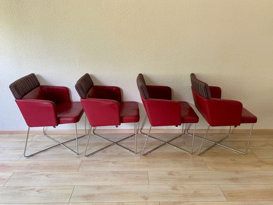 Image 1 of 4x Leolux Designstuhl „Gabija“.