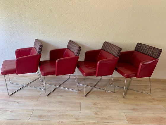 Image 1 of 4x Leolux Designstuhl „Gabija“.