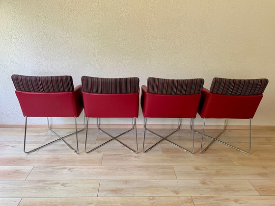 Image 1 of 4x Leolux Designstuhl „Gabija“.