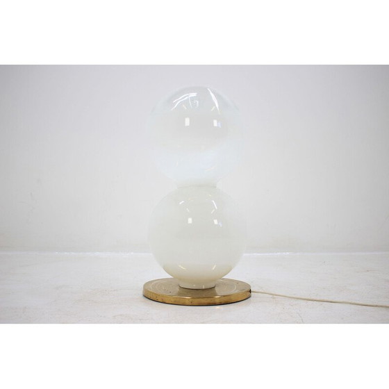 Image 1 of Vintage Stehlampe aus Kunstglas 1960