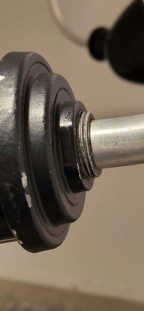 Image 1 of 2 industrielle Schwanenhals-Wandleuchten Barton England