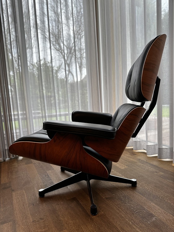 Image 1 of Vitra Lounge Chair + Ottoman schwarz