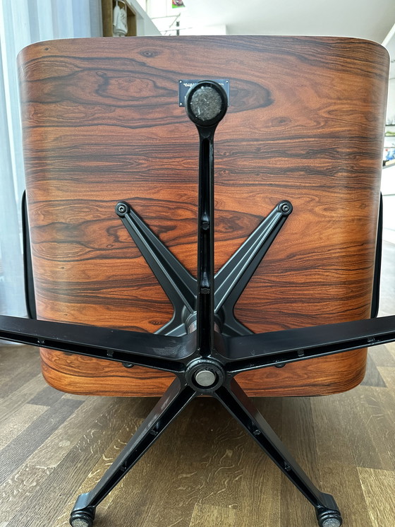 Image 1 of Vitra Lounge Chair + Ottoman schwarz