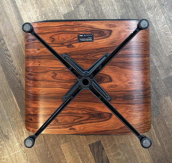 Image 1 of Vitra Lounge Chair + Ottoman schwarz