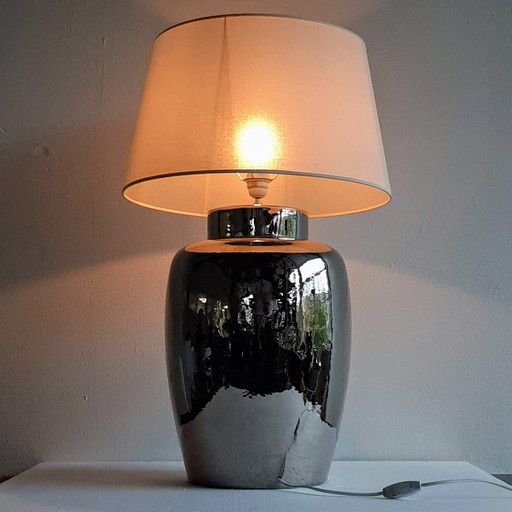 Vintage FDC Charolles Tischlampe