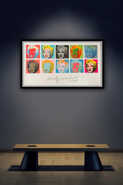 Signiert mit Eintragung im Impressum Copyright 'The Andy Warhol Foundation For The Visual Arts, Inc. Offset-Lithographie.