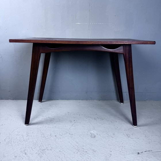 Image 1 of Mid Century Teak Beistelltisch