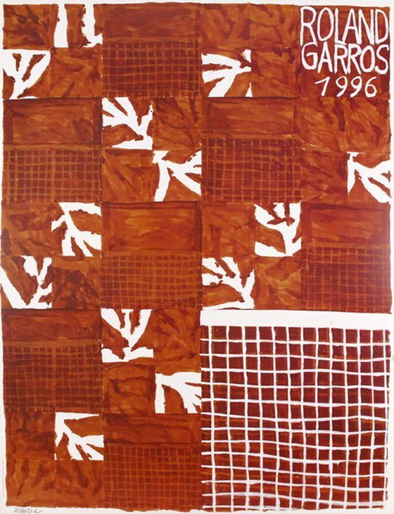 Image 1 of Meurice- Original Poster Roland Garros 1996 - Galerie Lelong, Paris