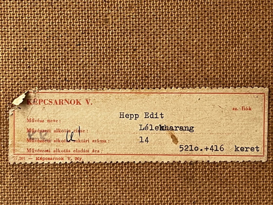 Image 1 of Hepp Edit, Ungarn, Gemischte Medien von 1980