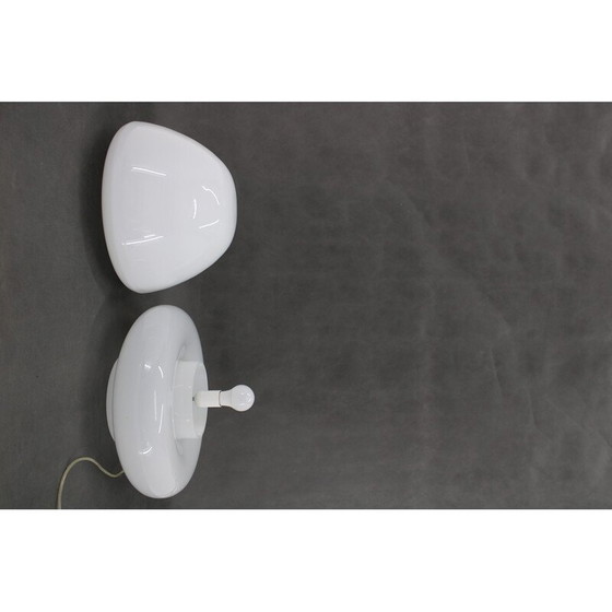 Image 1 of Italienische Tischlampe aus Muranoglas, 1970er Jahre