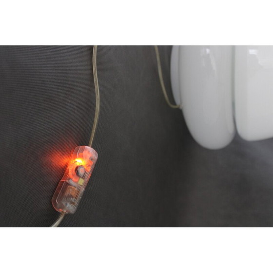 Image 1 of Italienische Tischlampe aus Muranoglas, 1970er Jahre