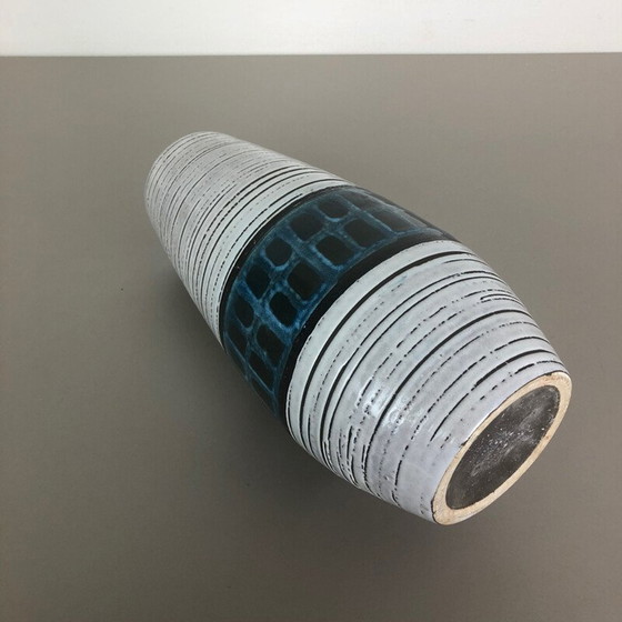 Image 1 of Große Vintage Fat Lava Vase von Scheurich Deutschland 1970s